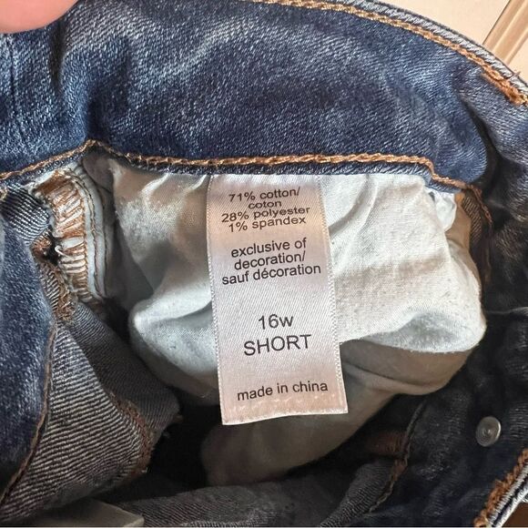 Maurices Blue Ankle Cropped Jeans - Picture 6 of 7